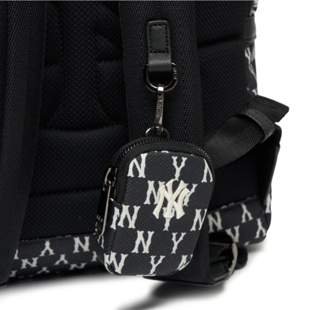  Balo MLB Korea - MONOGRAM BACKPACK NEW YORK YANKEES - 3ABKM012N-50BKS 