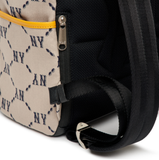  Balo MLB Korea - MONOGRAM DIAMOND JACQUARD BACKPACK NEW YORK YANKEES - 3ABKM022N-50BGS 