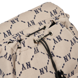  Balo MLB Korea - MONOGRAM DIAMOND JACQUARD BACKPACK NEW YORK YANKEES - 3ABKM022N-50BGS 