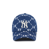  Nón MLB - MONOGRAM DIAMOND STRUCTURE BALL CAP NEW YORK YANKEES - 3ACPM032N-50NYL 