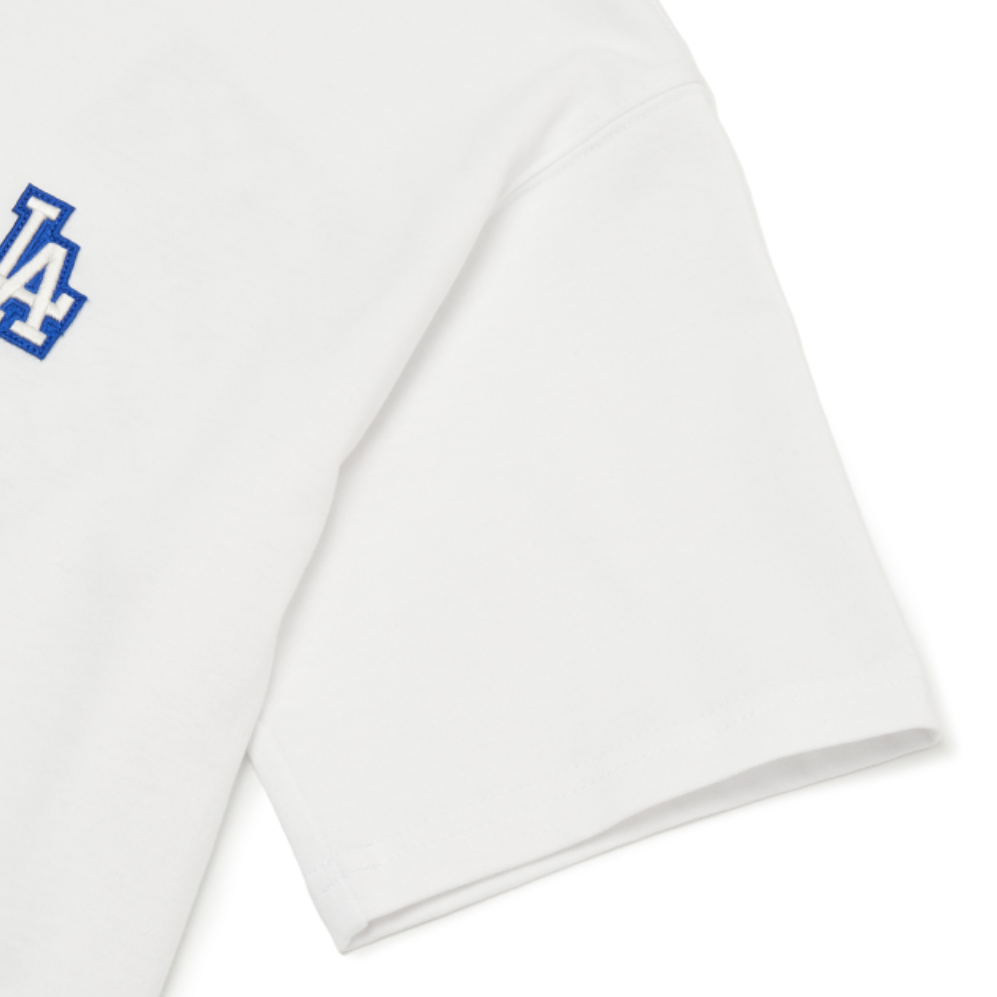  Áo thun MLB -  CHECKERBOARD BACK LOGO SHORT SLEEVE T-SHIRT LA DODGERS - 3ATSM8023-07WHS 