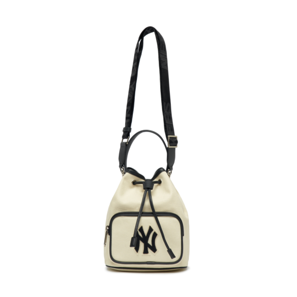  Túi MLB Korea - PREMIUM CANVAS BUCKET BAG NEW YORK YANKEES - 3ABMS032N-50CRS 