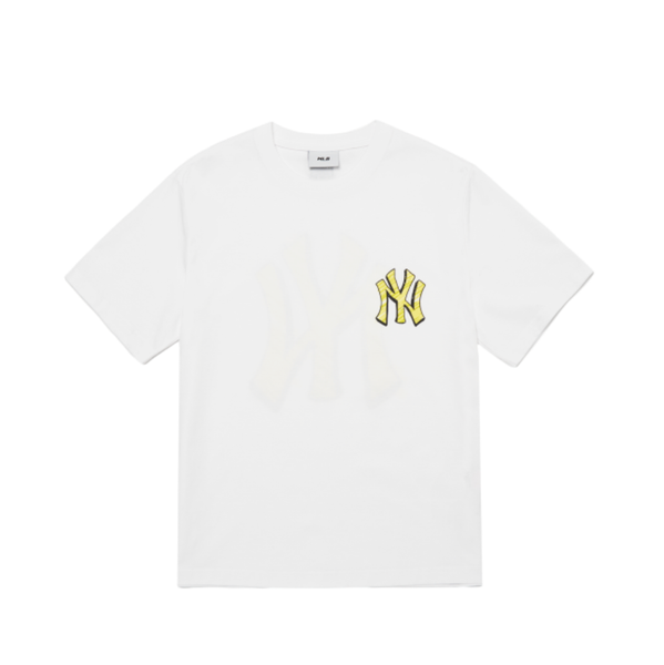  Áo thun MLB - BASIC BACK LOGO SHORT SLEEVE T-SHIRT NEW YORK YANKEES - 3ATS03023-50WHS 