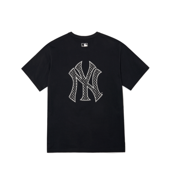  Áo thun MLB - BASIC MONOGRAM BACK LOGO SHORT SLEEVE T-SHIRT NEW YORK YANKEES - 3ATSM2023-50BKS 