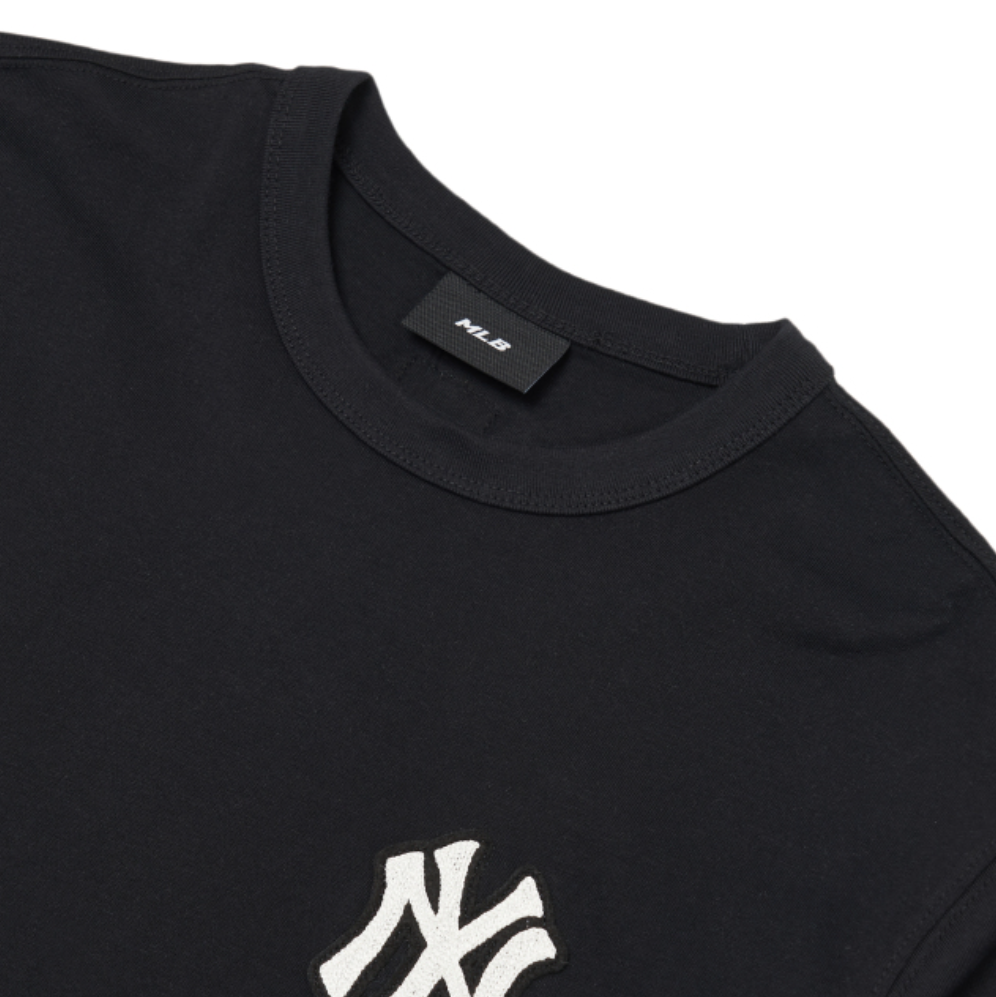  Áo thun MLB - BASIC MONOGRAM BACK LOGO SHORT SLEEVE T-SHIRT NEW YORK YANKEES - 3ATSM2023-50BKS 