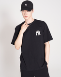  Áo thun MLB - BASIC MONOGRAM BACK LOGO SHORT SLEEVE T-SHIRT NEW YORK YANKEES - 3ATSM2023-50BKS 