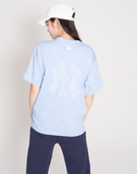  Áo thun MLB - BASIC MONOGRAM BACK LOGO SHORT SLEEVE T-SHIRT NEW YORK YANKEES - 3ATSM2023-50BLL 