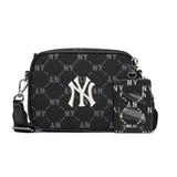  Túi MLB Korea - DIAMOND MONOGRAM JQD CAMERA BAG NEW YORK YANKEES - 7ACRM012N-50BKS 