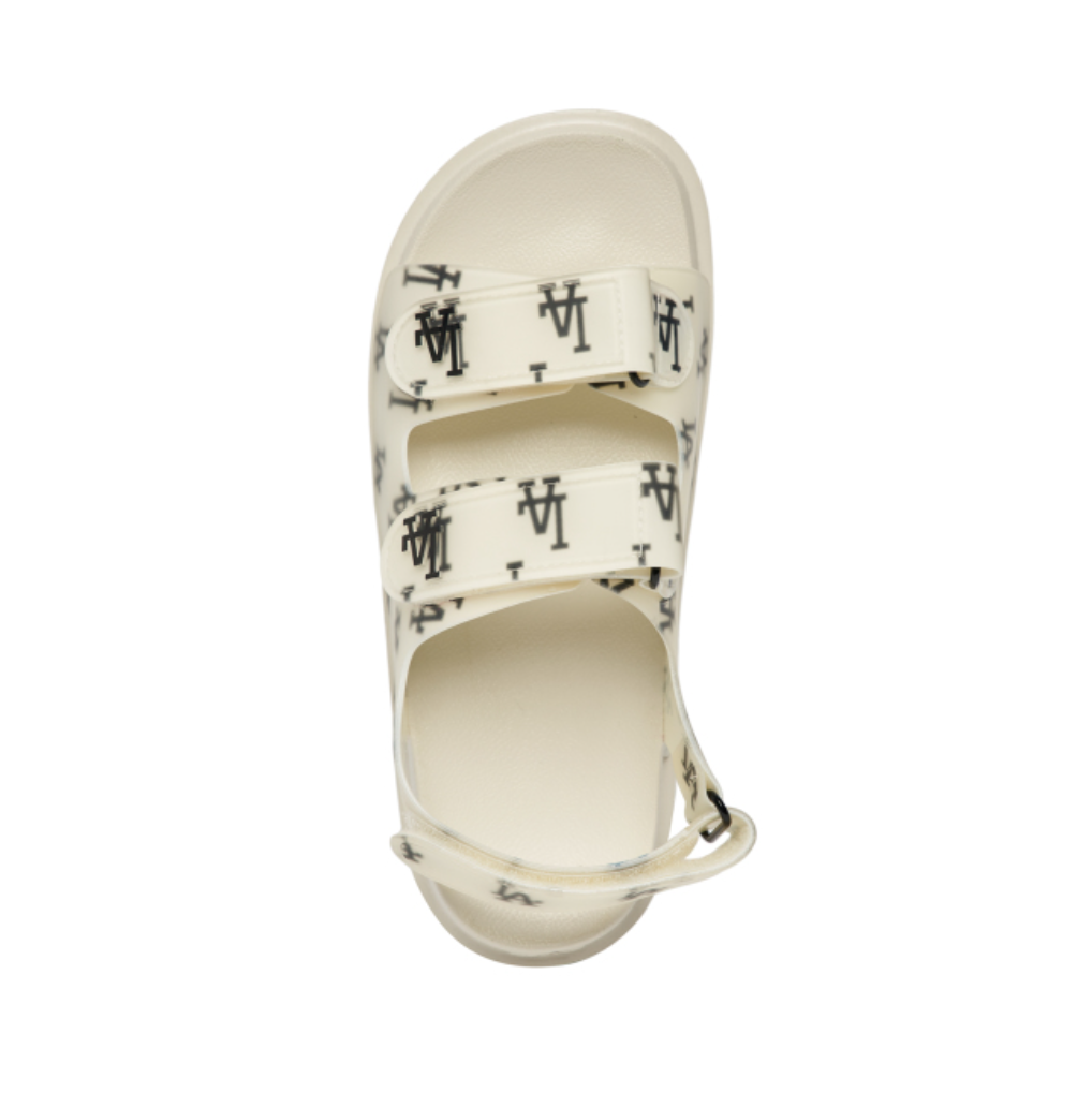  GIÀY SANDAL MLB - CHUNKY SANDALS MONOGRAM LA DODGERS - 3ASDSD423-07WHS 