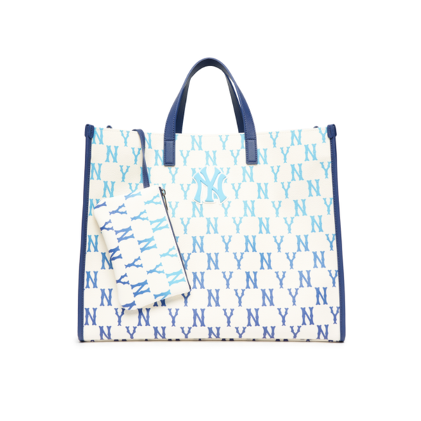  Túi MLB Korea - MONOGRAM GRADATION TOTE BAG NEW YORK YANKEES - 3AORL0523-50BLS 