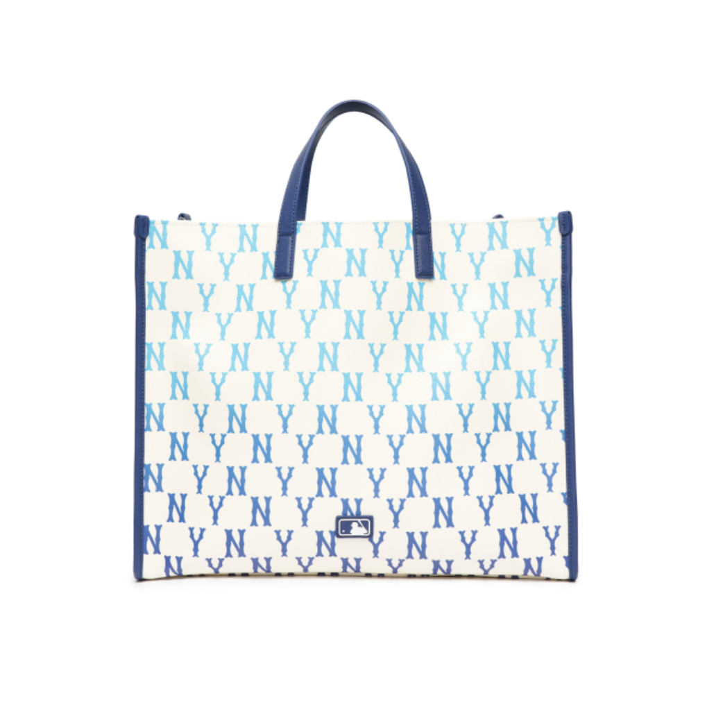  Túi MLB Korea - MONOGRAM GRADATION TOTE BAG NEW YORK YANKEES - 3AORL0523-50BLS 