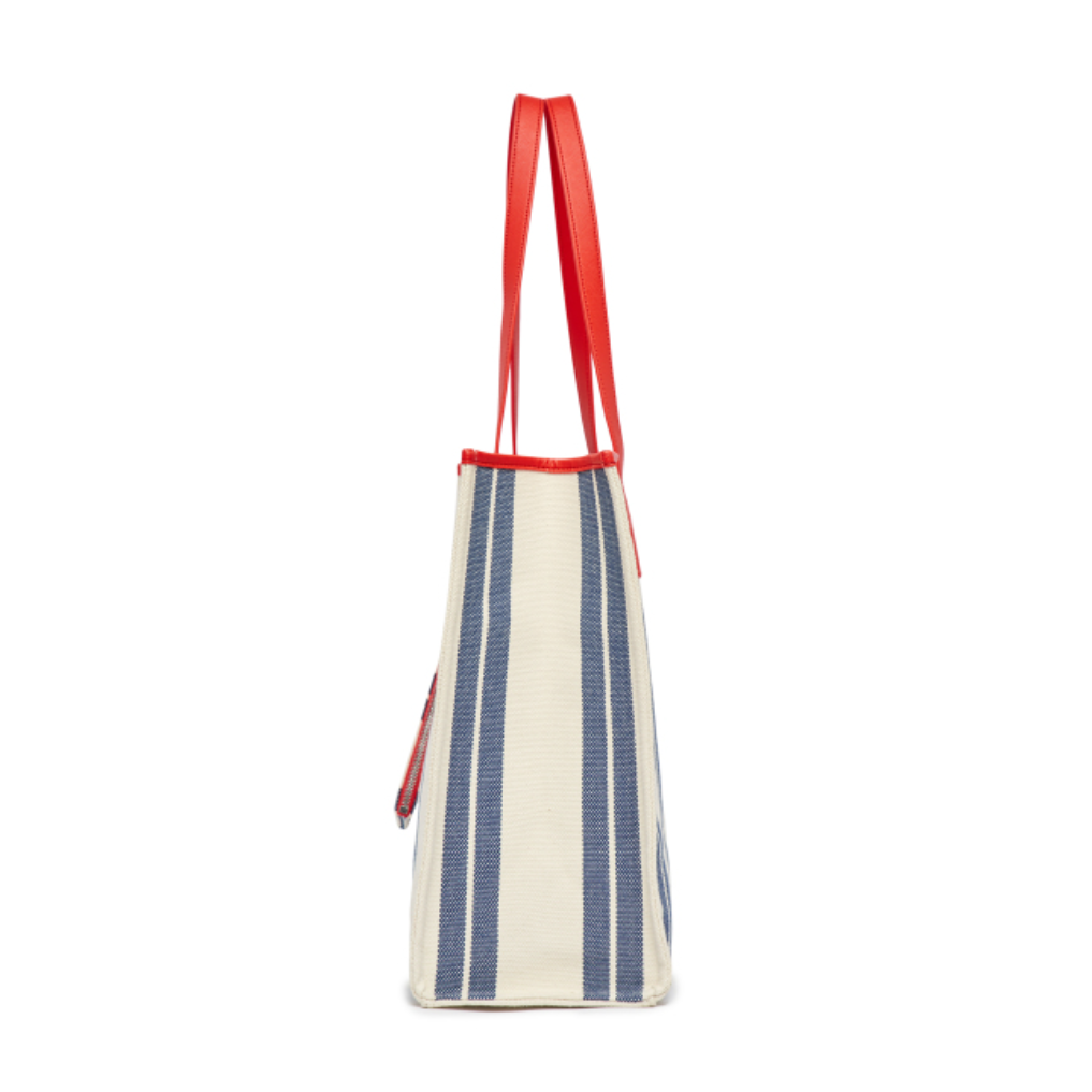  Túi MLB Korea - ETHNIC STRIPE TOTE BAG BOSTON RED SOX - 3AORL0323-43NYL 