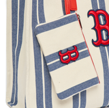  Túi MLB Korea - ETHNIC STRIPE TOTE BAG BOSTON RED SOX - 3AORL0323-43NYL 