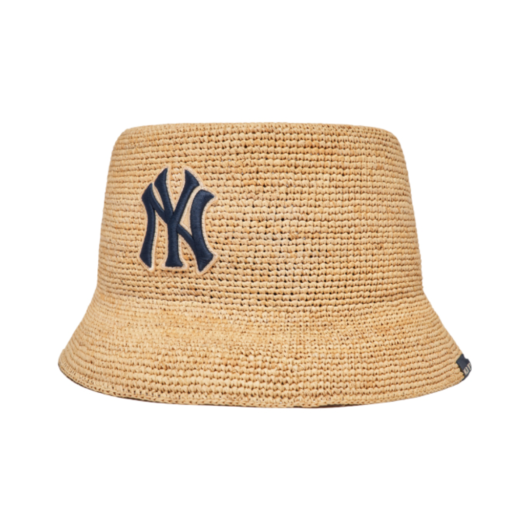 Nón Bucket MLB - RAFFIA NEW YORK YANKEES - 3AHT08123-50NYS