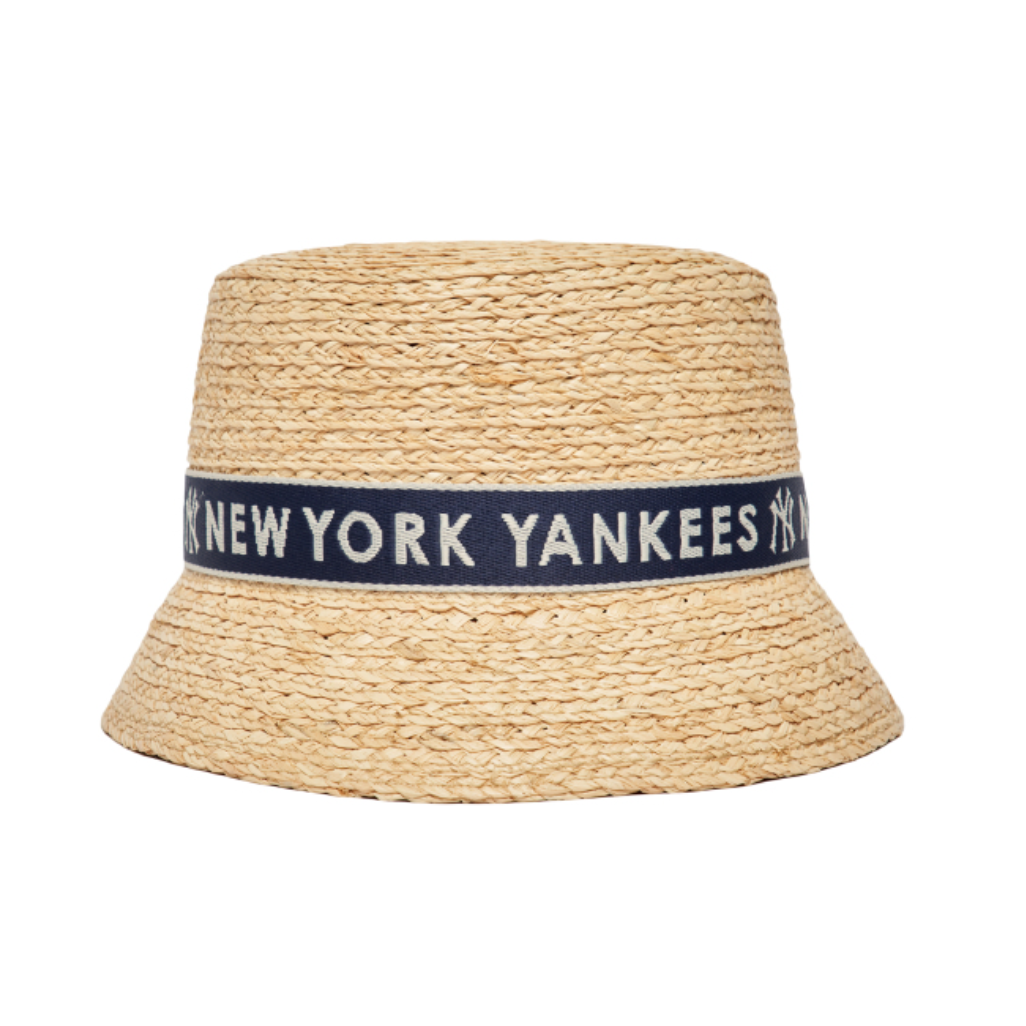  Nón Bucket MLB - RAFFIA WIDE NEW YORK YANKEES - 3AHT08223-50NYS 