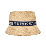  Nón Bucket MLB - RAFFIA WIDE NEW YORK YANKEES - 3AHT08223-50NYS 