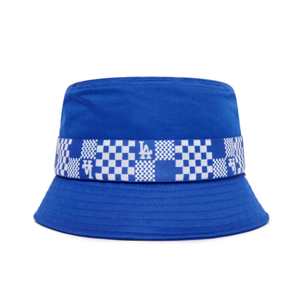  Nón Bucket MLB - CHECKERBOARD BUCKET HAT LA DODGERS - 3AHTM042N-07BLD 