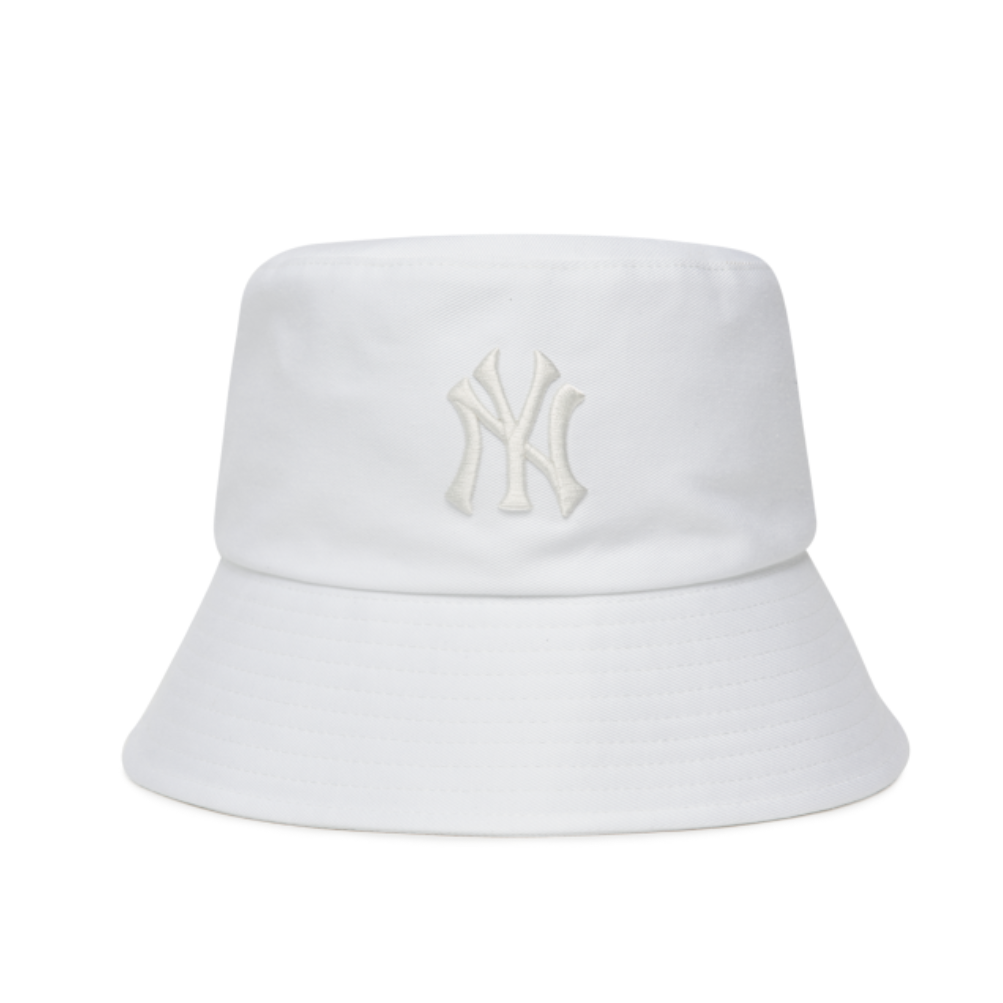 Mũ MLB Bucket Hat New York Yankees Black Màu Đen Size 57  DON SNEAKER