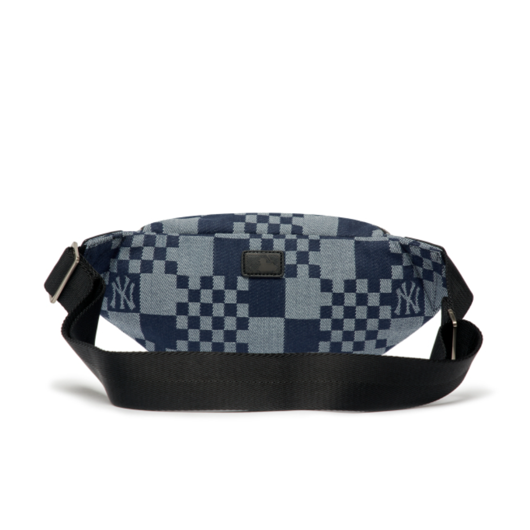  Túi Bao Tử MLB Korea - CHECKERBOARD JACQUARD HIP HOP NEW YORK YANKEES - 3AHSM082N-50NYD 