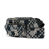  Túi Bao Tửi MLB Korea - CHECKERBOARD JACQUARD HIP HOP BOSTON RED SOX - 3AHSM082N-43BKS 