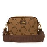  Túi MLB Korea [KIDS] - DIA MONO CAMERA BAG NEW YORK YANKEES BEIGE - 7ACRMDA4N-50BGS 