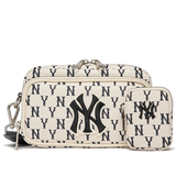  Túi Đeo Chéo MLB Korea - MONOGRAM MINI CROSSBODY BAG NEWYORK YANKEES - 3ACRS012N-50CRS 