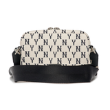  Túi Đeo Chéo MLB Korea - MONOGRAM MINI CROSSBODY BAG NEWYORK YANKEES - 3ACRS012N-50CRS 