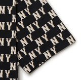  Áo thun MLB - CLASSIC MONOGRAM FRONT PANEL PATTERN SHORT SLEEVE NEWYORK YANKEES BLACK - 3ATSM1133-50BKS 