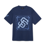  Áo thun MLB - PAISLEY BIG LOGO ONE POINT SHORT SLEEVE T-SHIRT SAN FRANCISCO GIANT - 3ATSI0133-07SBL 