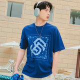  Áo thun MLB - PAISLEY BIG LOGO ONE POINT SHORT SLEEVE T-SHIRT SAN FRANCISCO GIANT - 3ATSI0133-07SBL 
