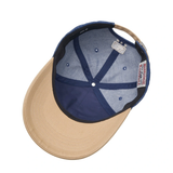  Nón MLB - Culsive Lettering Denim Color Block Unstructured Ball Cap LA Dodgers Indigo - 3ACPVD24N-07INS 