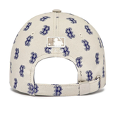  Nón MLB - Monogram Classic Structure Ball Cap Boston Red Sox Beige - 3ACPFF02N-43BGL 