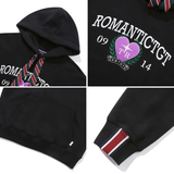  Áo Hoodie RMTCRW [ROMANTIC CROWN] - HEART SCARF RINNON BLACK BLACK Size S 