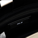  Túi MLB Korea - VARSITY JACQUARD CANVAS SMALL TOTE BAG NEW YORK YANKEES CREAM - 3AORS083N-50CRD 