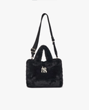  Túi MLB Korea - BASIC FUR FLEECE TOTE BAG NEW YORK YANKEES - 3AORS0526-50BKS 