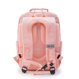  Balo MLB Korea - [Kids] DIA MONOGRAM EMBOSSED SCHOOL BAG NEW YORK YANKEES PINK - 7ABKMD14N-50PKM 