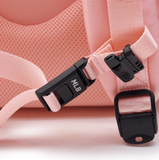  Balo MLB Korea - [Kids] DIA MONOGRAM EMBOSSED SCHOOL BAG NEW YORK YANKEES PINK - 7ABKMD14N-50PKM 