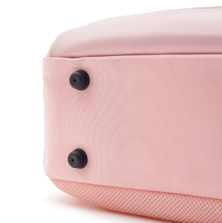  Balo MLB Korea - [Kids] DIA MONOGRAM EMBOSSED SCHOOL BAG NEW YORK YANKEES PINK - 7ABKMD14N-50PKM 