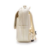  Balo MLB Korea - Dia Monogram Embossed School Bag NY Yankees Cream - 7ABKMD14N-50CRS 