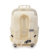  Balo MLB Korea - Dia Monogram Embossed School Bag NY Yankees Cream - 7ABKMD14N-50CRS 