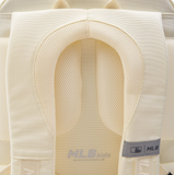  Balo MLB Korea - Dia Monogram Embossed School Bag NY Yankees Cream - 7ABKMD14N-50CRS 