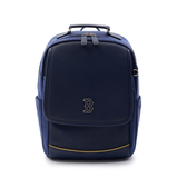  Balo MLB Korea -[Kids] DIA MONOGRAM EMBOSSED SCHOOL BAG BOSTON RED SOX NAVY - 7ABKMD14N-43NYD 