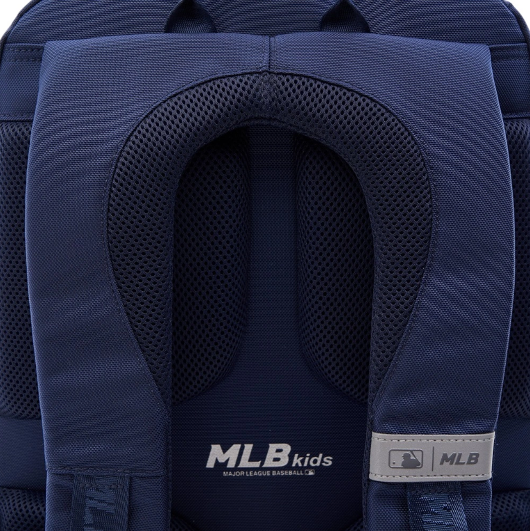  Balo MLB Korea -[Kids] DIA MONOGRAM EMBOSSED SCHOOL BAG BOSTON RED SOX NAVY - 7ABKMD14N-43NYD 