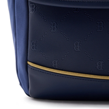  Balo MLB Korea -[Kids] DIA MONOGRAM EMBOSSED SCHOOL BAG BOSTON RED SOX NAVY - 7ABKMD14N-43NYD 