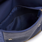  Balo MLB Korea -[Kids] DIA MONOGRAM EMBOSSED SCHOOL BAG BOSTON RED SOX NAVY - 7ABKMD14N-43NYD 