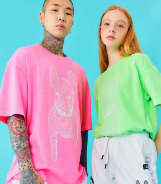  Áo thun Life Work - Life Work Big Logo Basic Light Pink - LW235TS092 