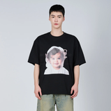  Áo thun Acmé de la vie - ADLV BABY FACE WAVE HAIR BLACK 