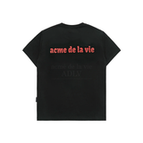  Áo thun Acmé de la vie - ADLV BABY FACE SCEAM BOY LETTERING BLACK 