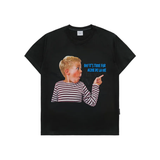  Áo thun Acmé de la vie - ADLV BABY FACE FINGER-POINTING LETTERING BLACK 