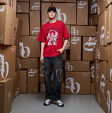  Áo thun Acmé de la vie - ADLV AE LOGO ASTRONAUT ARTWORK RED 